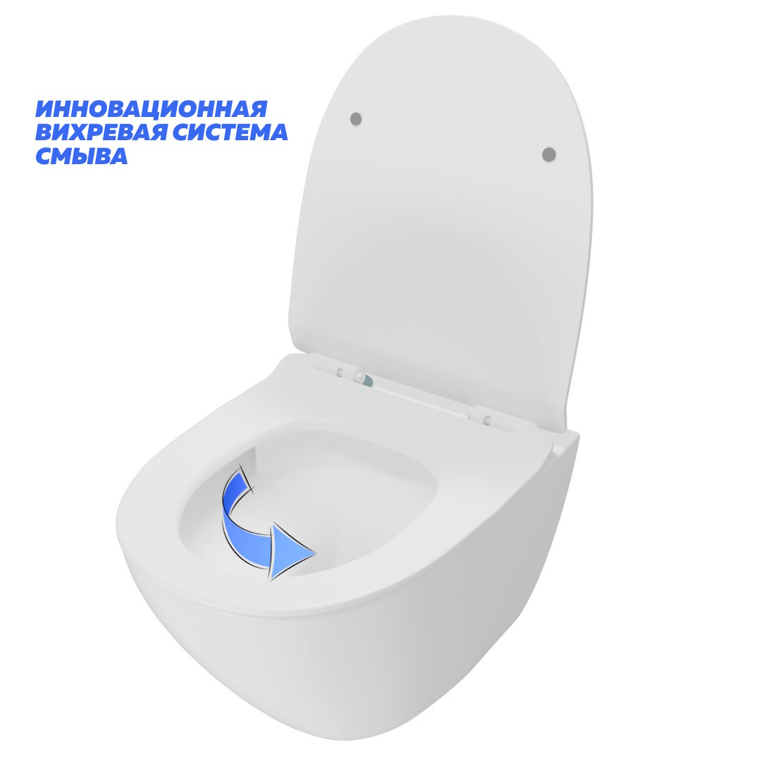 Teymi ritta безободковый сиденье микролифт t40803. Teymi ritta безободковый сиденье микролифт t40803