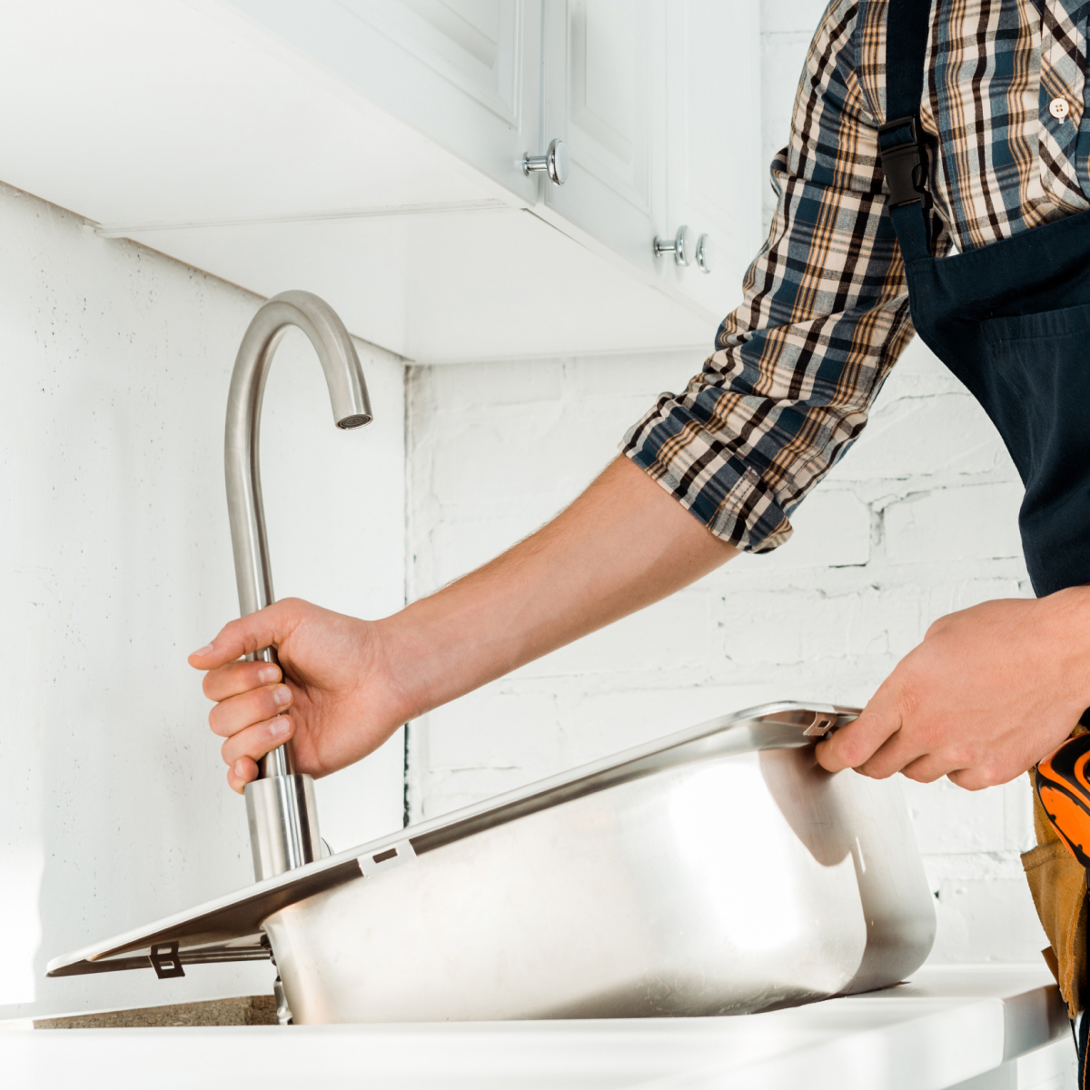 Установка накладной кухонной мойки купить в интернет-магазине, цены на ...