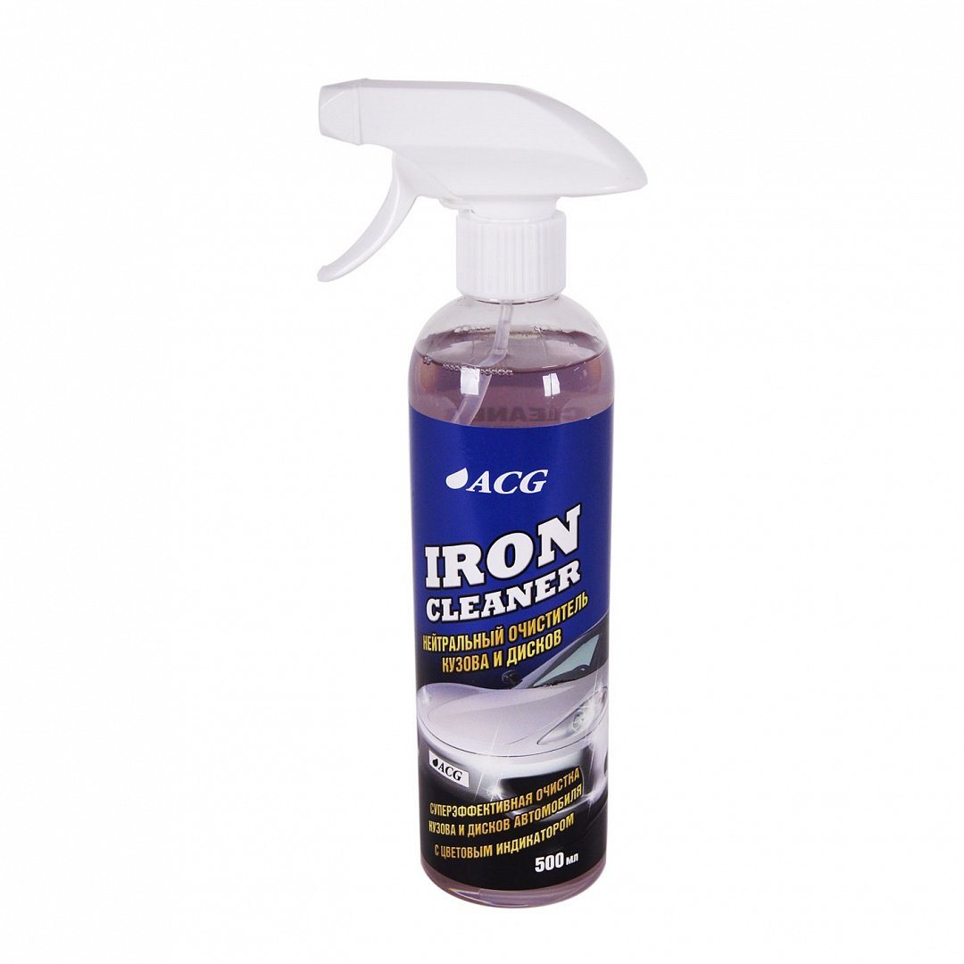 Очиститель дисков ACG Iron Cleaner 1013785 0,5 л – купить в Москве, цены в  интернет-магазинах на Мегамаркет