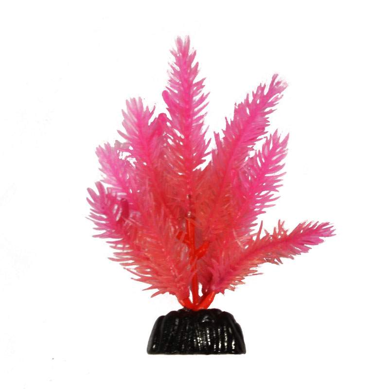 Искусственное растение для аквариума Barbus Перистолистник светящееся Plant 058 10 см