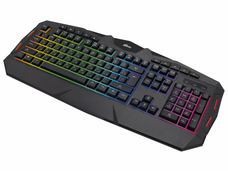 Проводная игровая клавиатура Ritmix RKB-555BL Black (80001675), купить в Москве, цены в интернет-магазинах на Мегамаркет