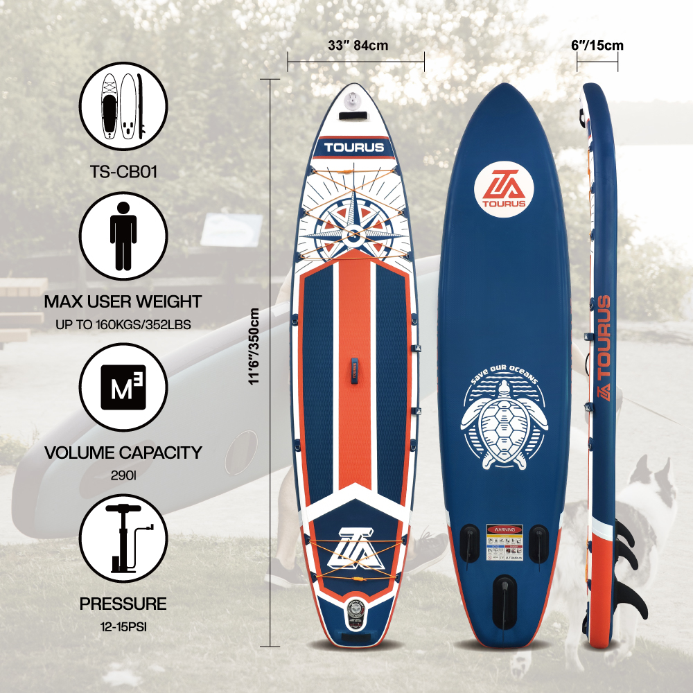 Надувная серфинг доска SUP board TOURUS 11.6 NAVIGATOR 2023 (350х84х15 см)  полный комплект – купить в Москве, цены в интернет-магазинах на Мегамаркет