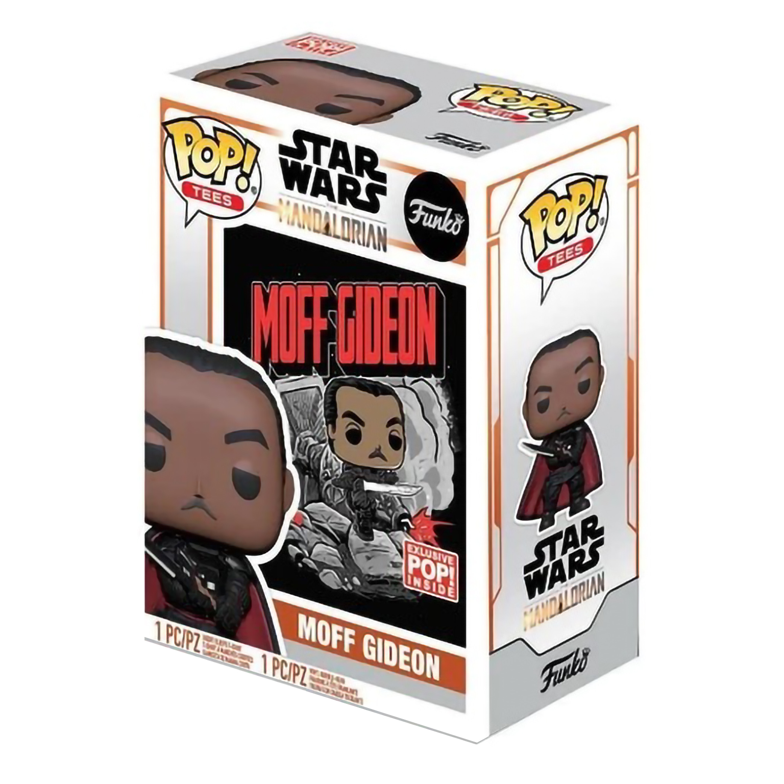 Набор Фигурка+Футболка Funko POP and Tee Star Wars The Mandalorian Moff  Gideon (S) – купить в Москве, цены в интернет-магазинах на Мегамаркет