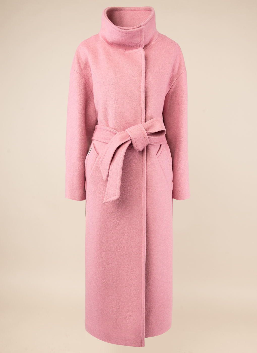 Пальто женское idekka 47267 розовое 42 RU