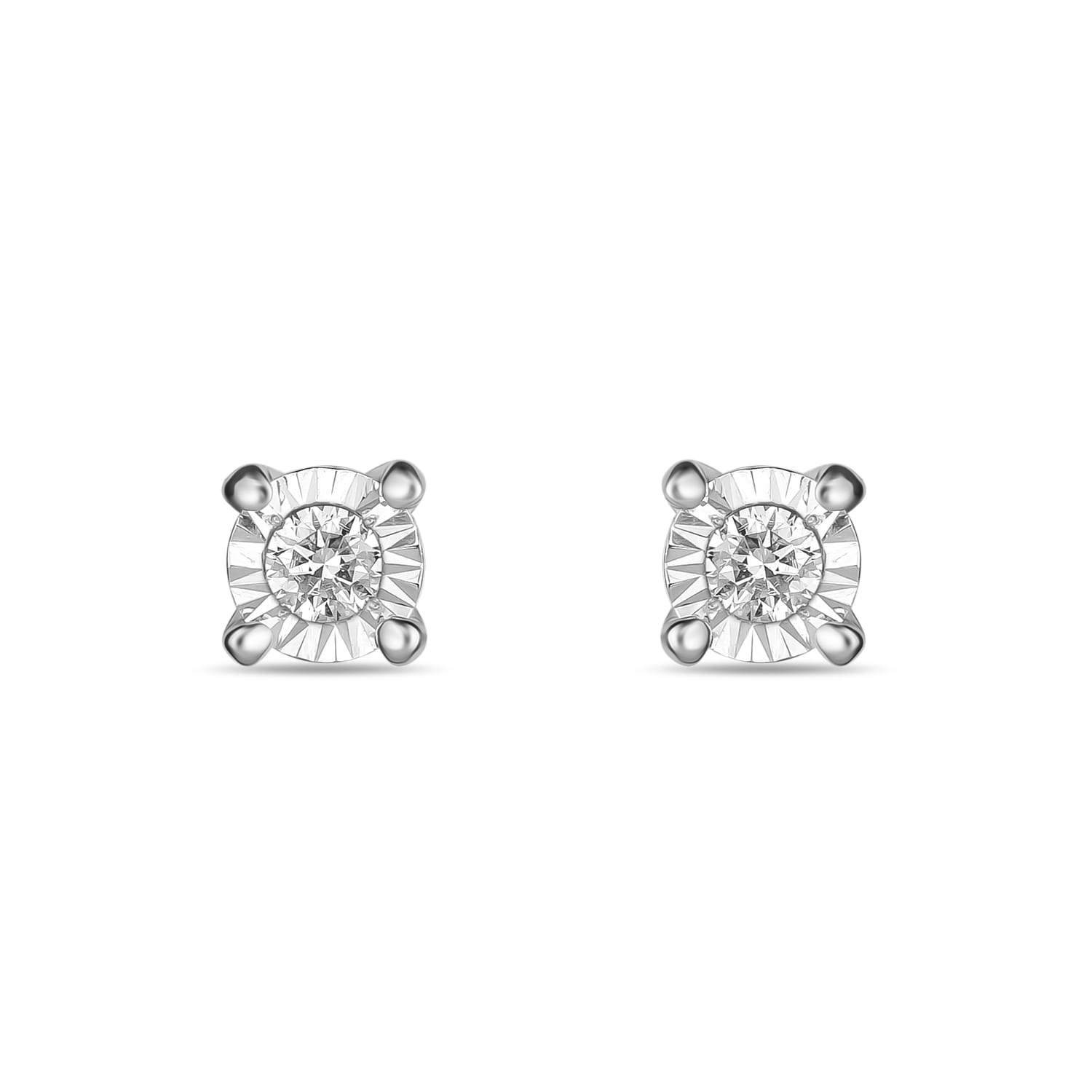 Серьги из золота MIUZ Diamonds (Московский ювелирный завод) E01-PPL-35260-40, бриллиант