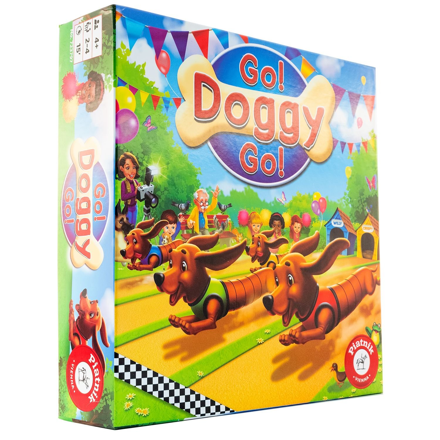 Piatnik 723797 - купить настольная игра Go Doggy Go (Го Догги Го), цены в  Москве на Мегамаркет