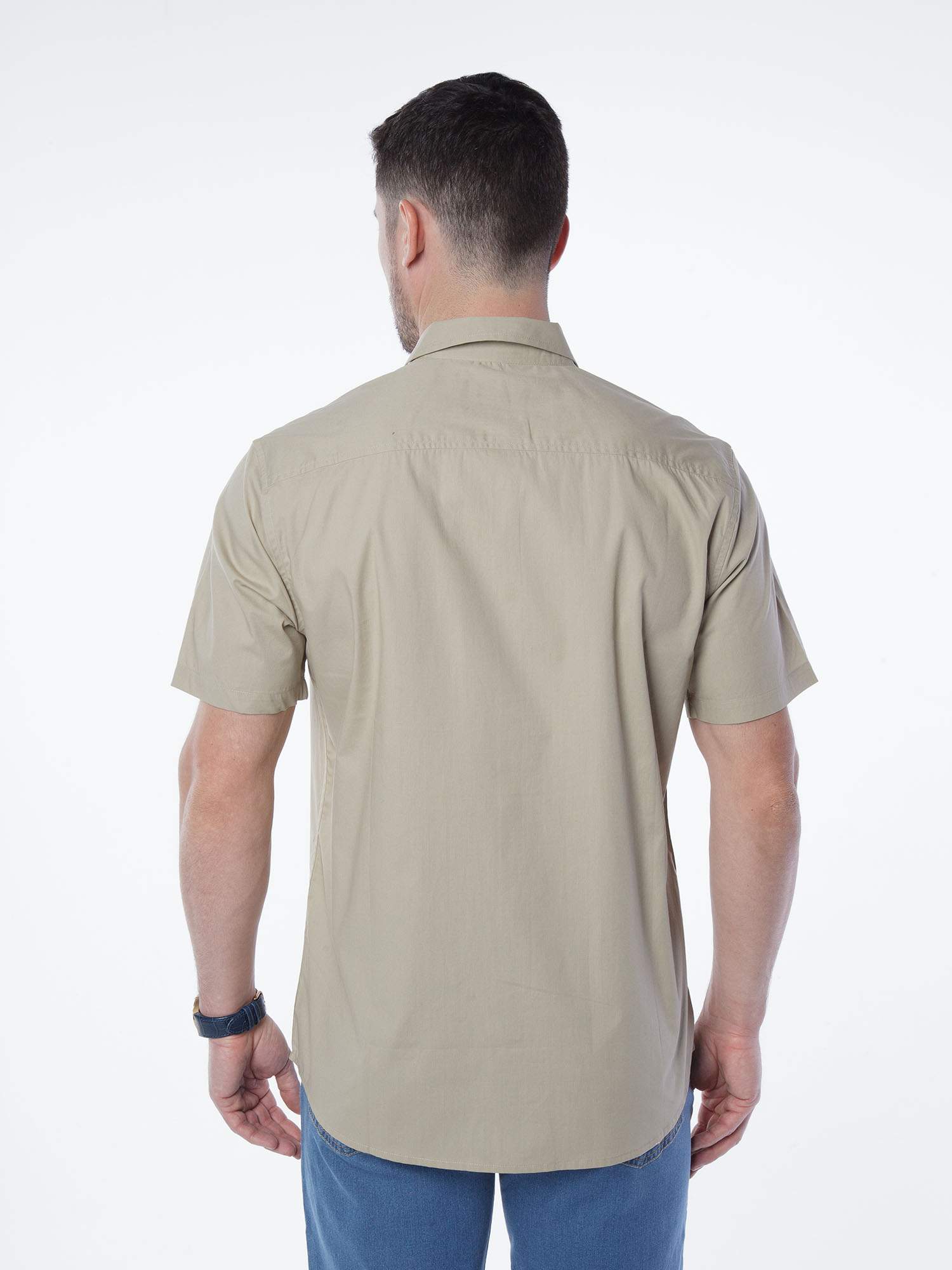 Рубашка мужская Velocity V258-26MS-06 бежевая M