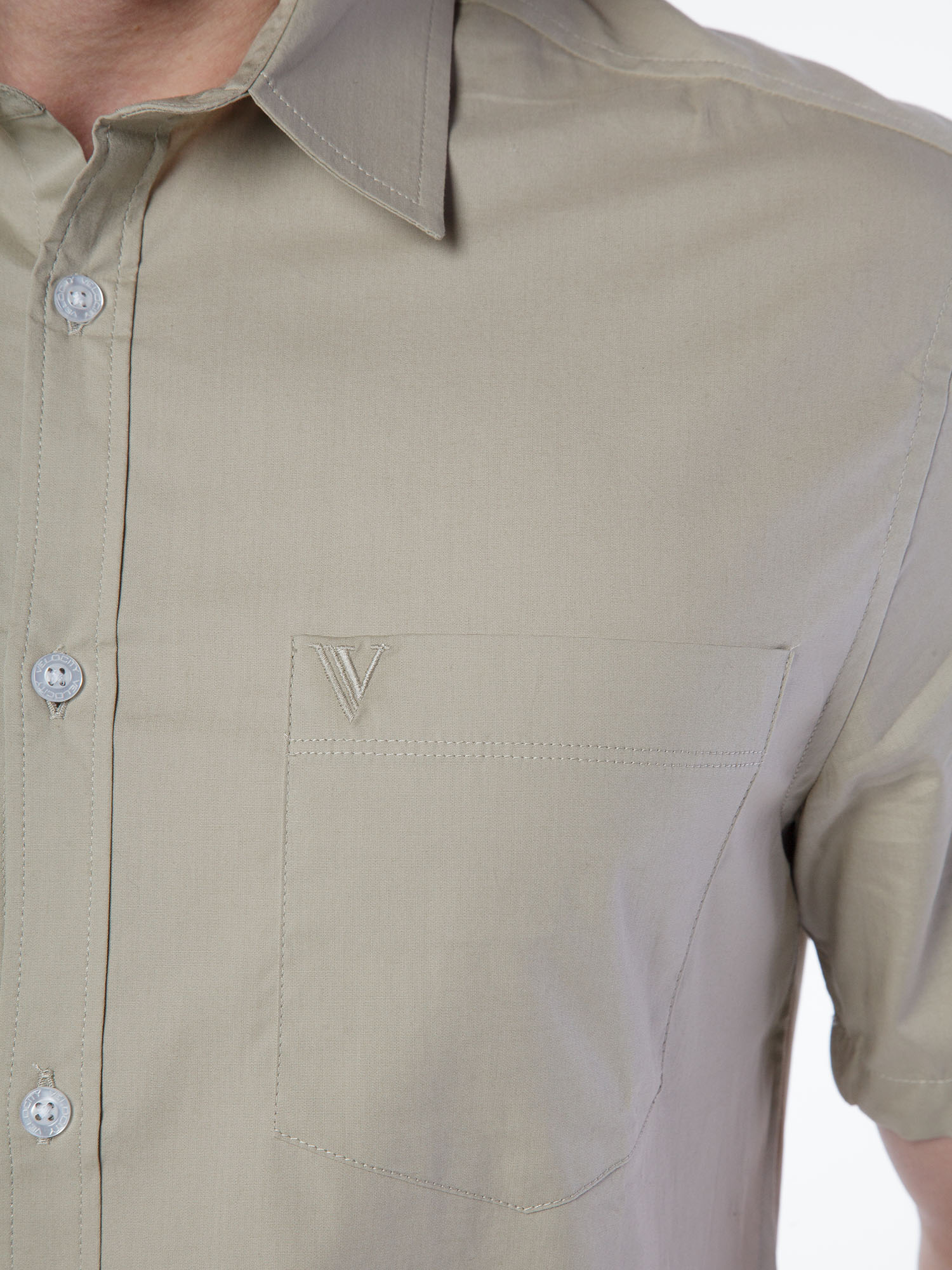 Рубашка мужская Velocity V258-26MS-06 бежевая XXL
