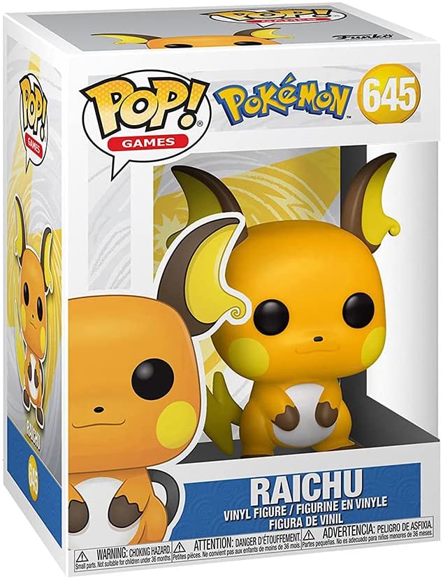 Фигурка Funko POP! Games Pokemon Raichu 54042 - купить в Амазингейм, цена на  Мегамаркет