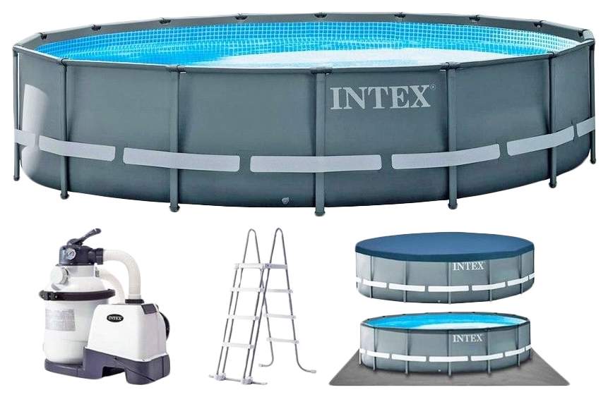 Бассейн intex ultra frame. Intex Ultra frame 26326. Каркасный бассейн Ultra frame 26326. Бассейн Интекс 26326. Каркасный бассейн Intex Ultra frame.