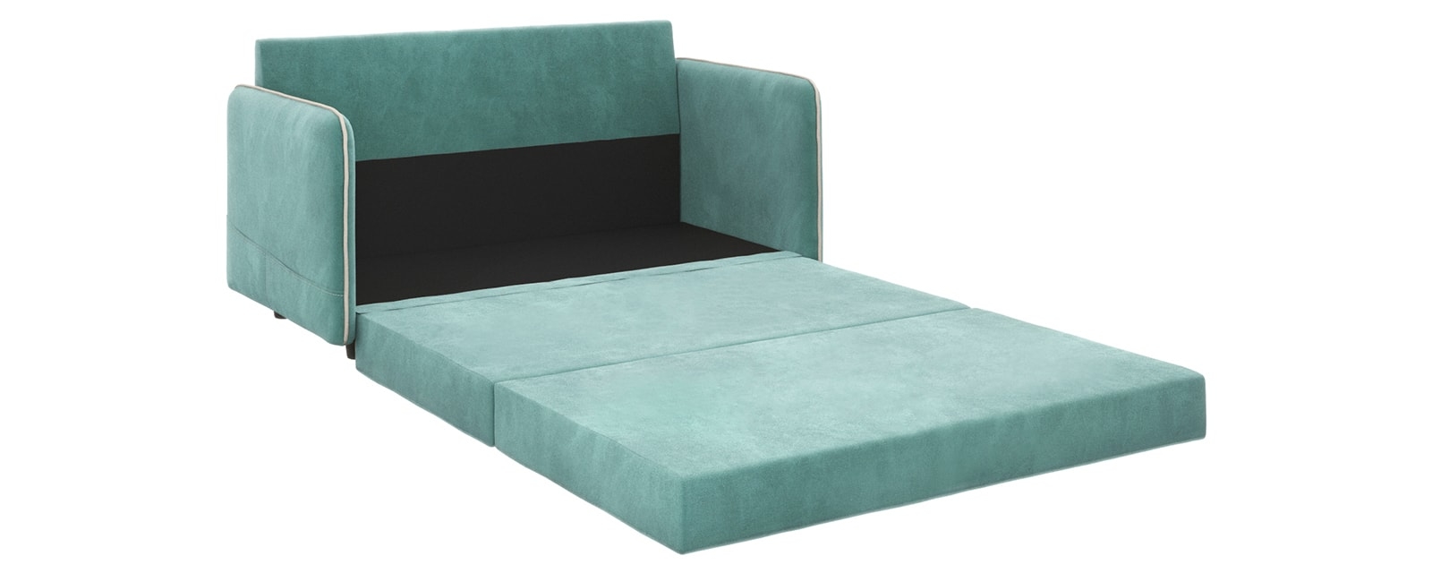 Диван-кровать D1 furniture Слим мини бирюзовый / AAA41301007