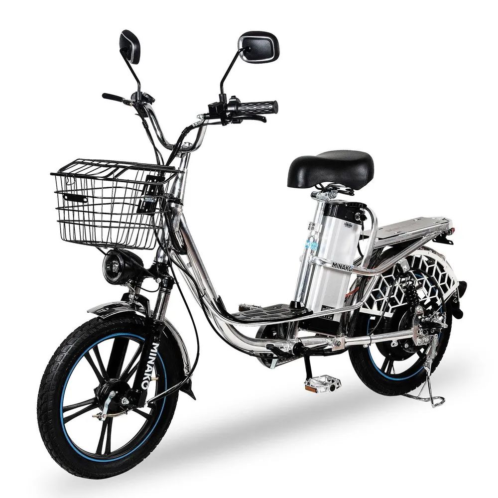 Электровелосипед minako V8 PRO 500W 60V12Ah 2023, 500 вт - купить в Москве, цены на Мегамаркет | 100051767711