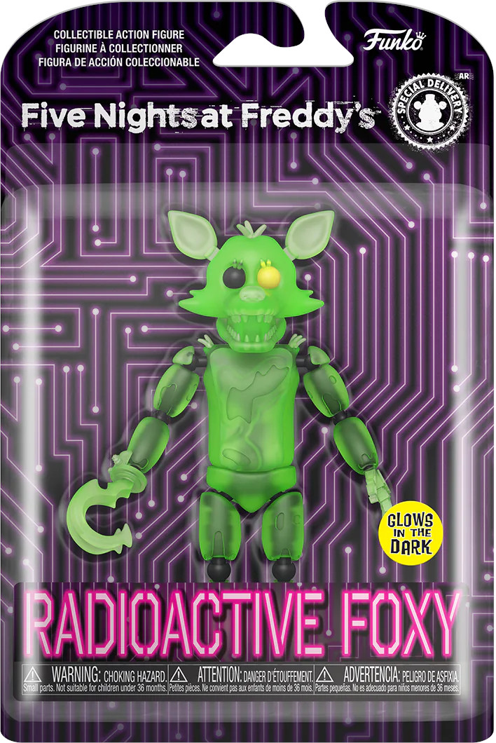 Фигурка Funko Action Figure FNAF S7 Radioactive Foxy (GW) 59684 ...