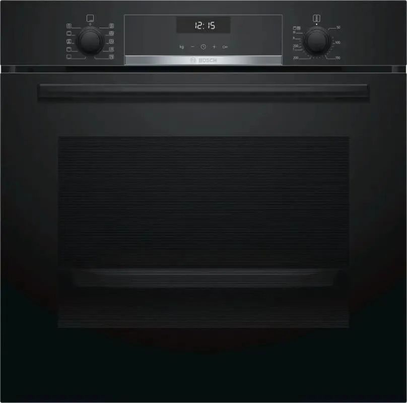 Встраиваемый электрический духовой шкаф Bosch HBG517EB0R Black - купить в On-line Processing., цена на Мегамаркет