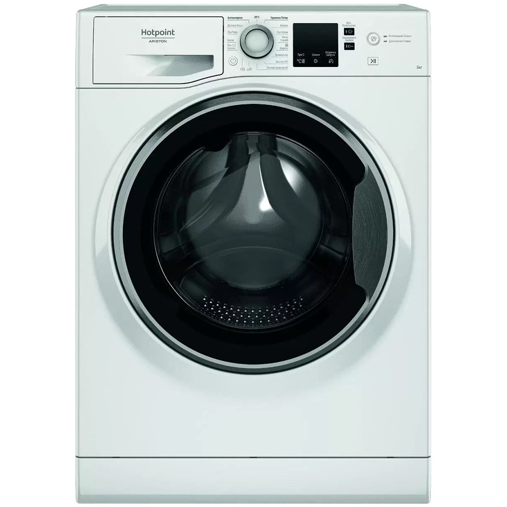 Стиральная машина Hotpoint-Ariston NUS 5015 S белая, купить в Москве, цены в интернет-магазинах на Мегамаркет