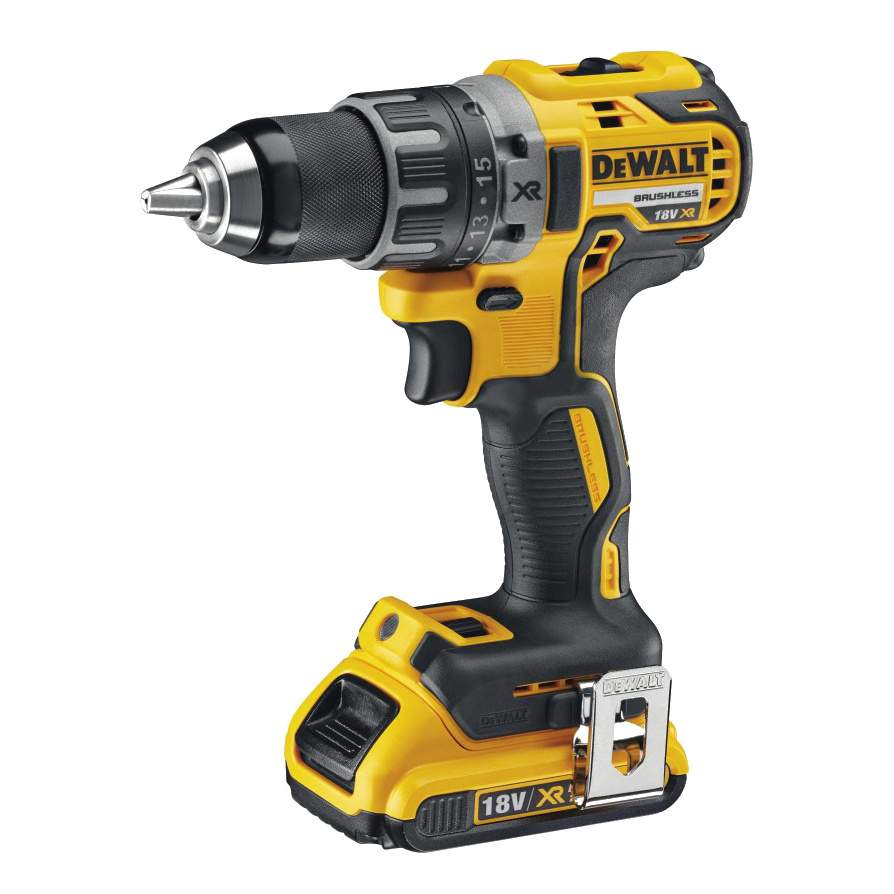 Дрель-шуруповерт аккумуляторная безударная DeWalt DCD791D2-QW купить, цены в Москве на Мегамаркет