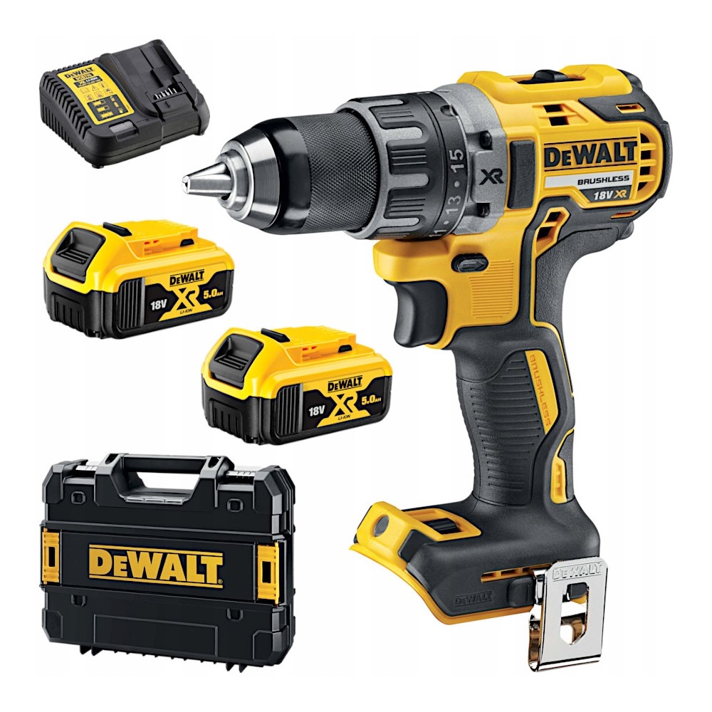 Дрель-шуруповерт аккумуляторная DeWALT DCD791P2 купить, цены в Москве на Мегамаркет