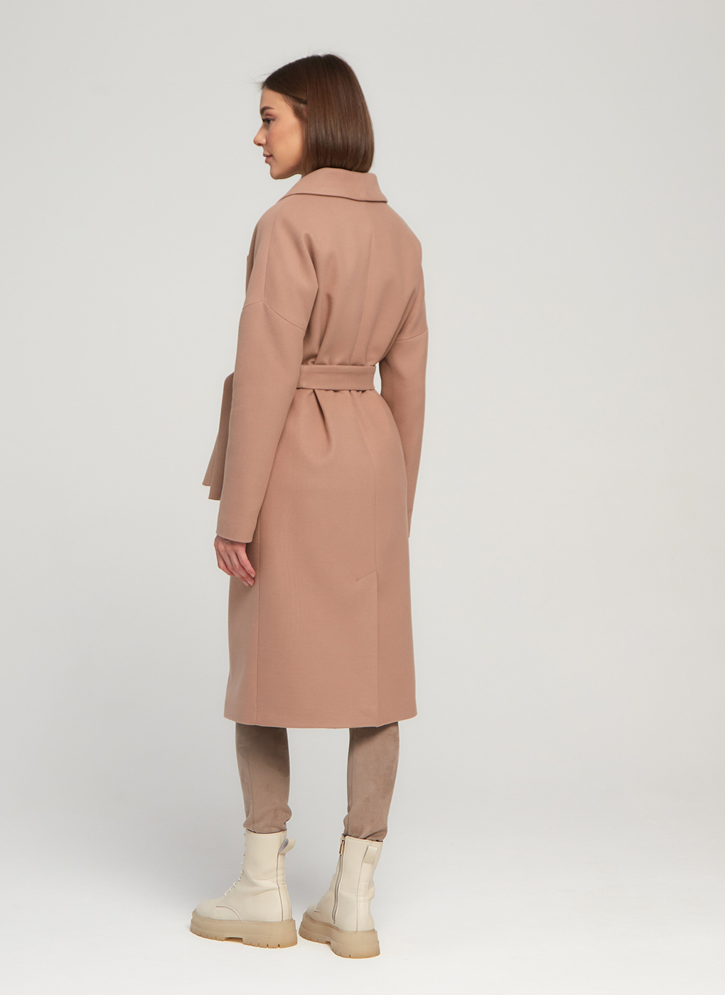 Пальто женское Giulia Rosetti 56204 бежевое 40 RU