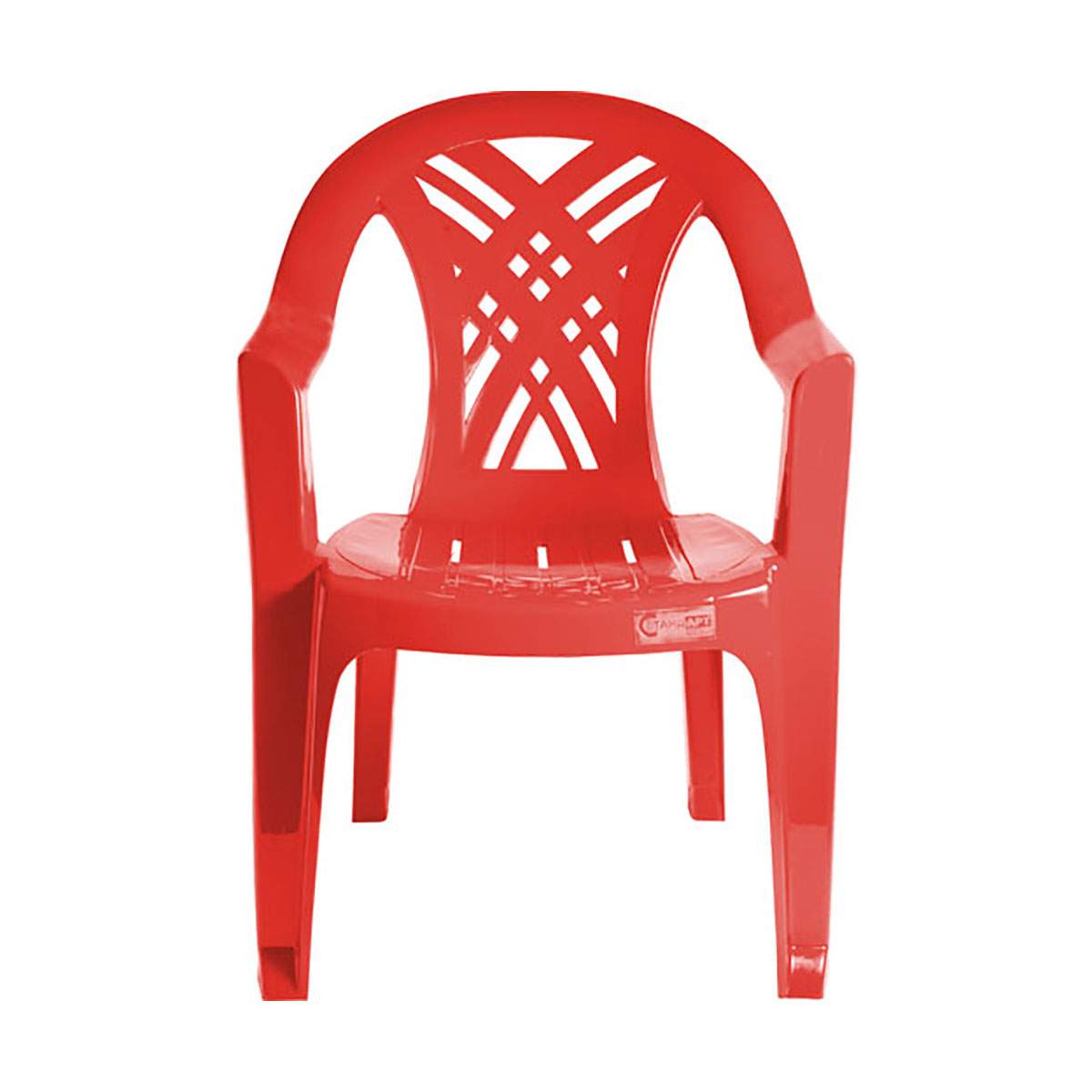Садовое кресло Стандарт пластик Престиж-2 217487 60х66х84см красный - купить в Москве, цены на Мегамаркет | 600006733804