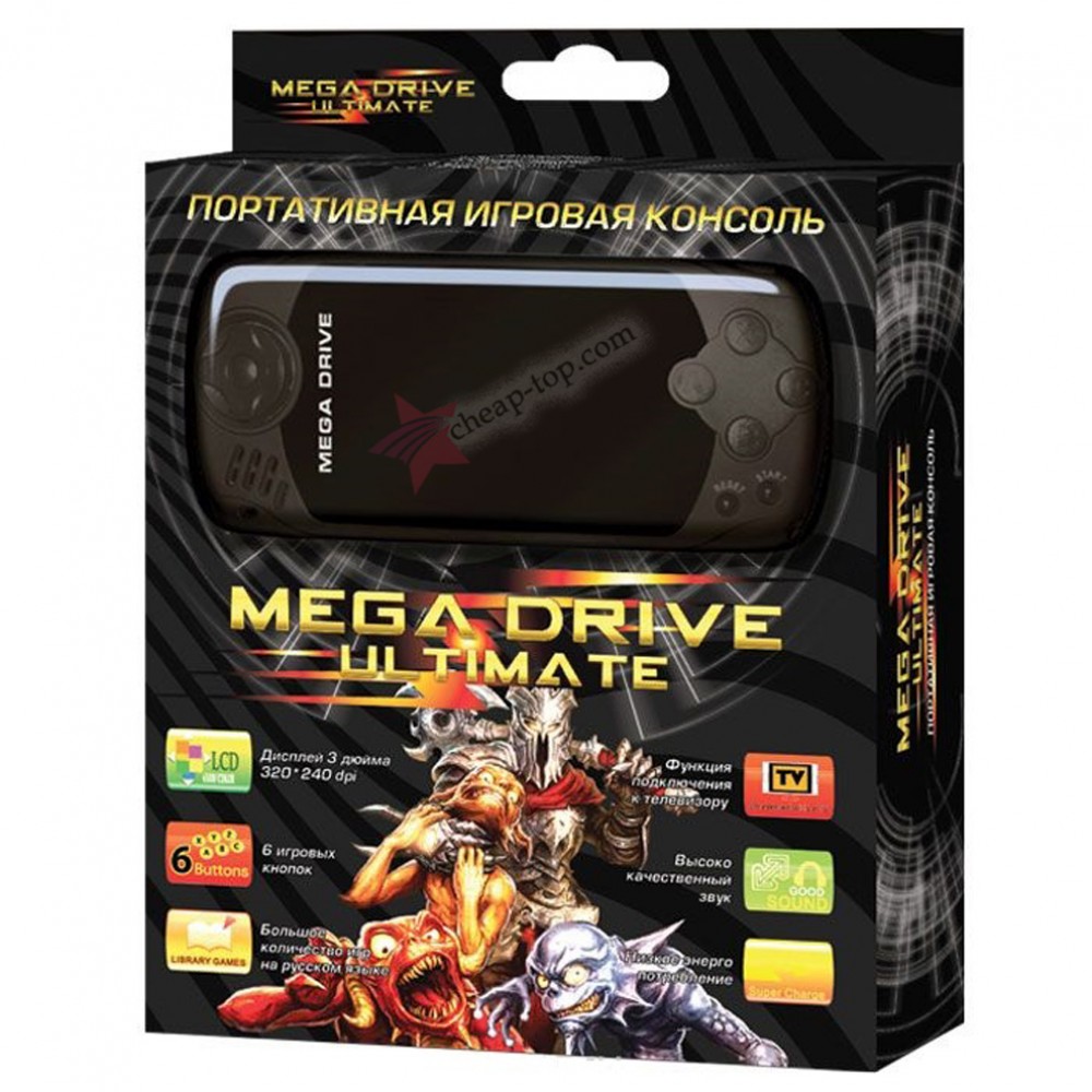 Игровая консоль Mega Drive Ultimate VG-1628 Black – купить в Москве, цены в  интернет-магазинах на Мегамаркет