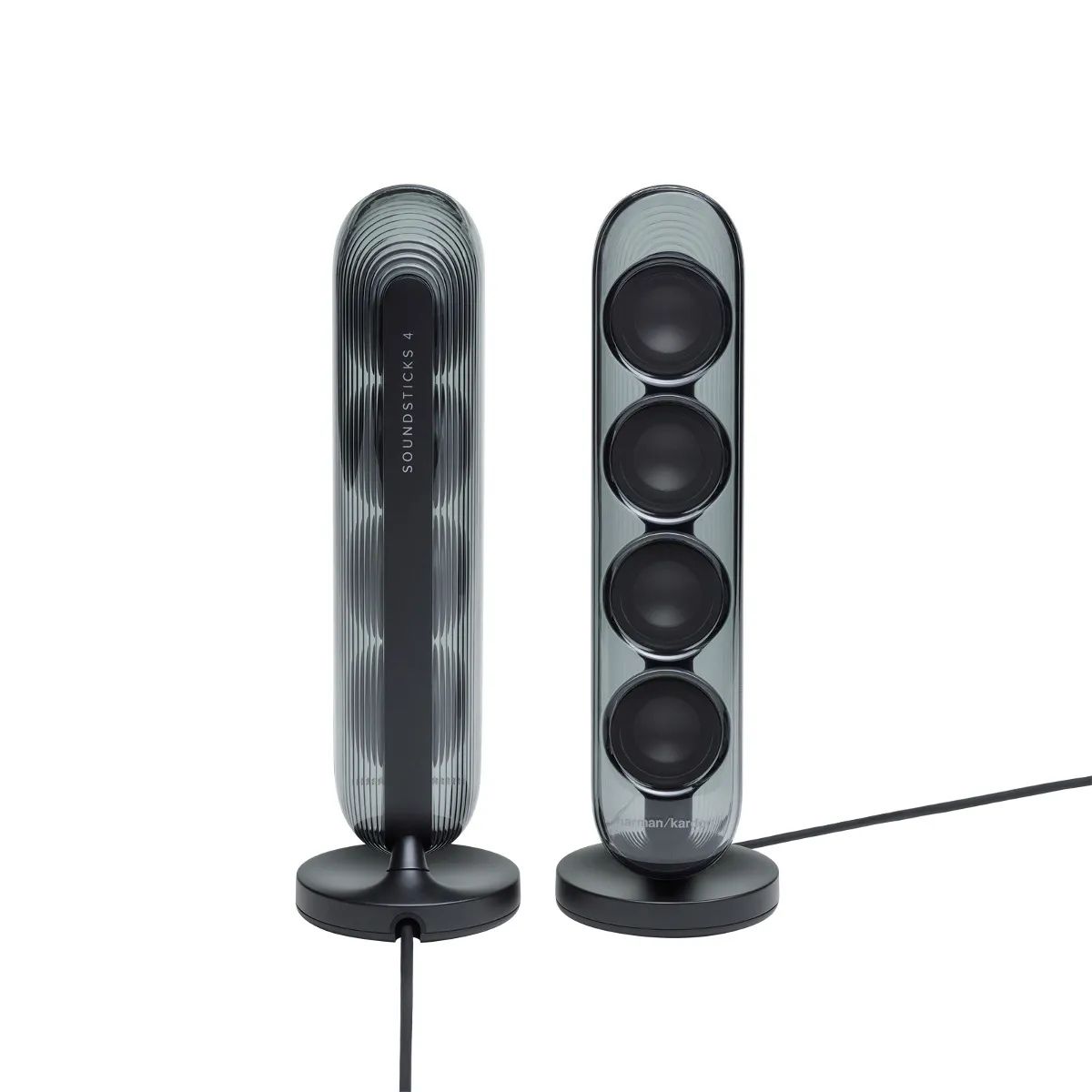 Портативная акустическая система Harman Kardon SoundSticks 4 Черный, купить  в Москве, цены в интернет-магазинах на Мегамаркет