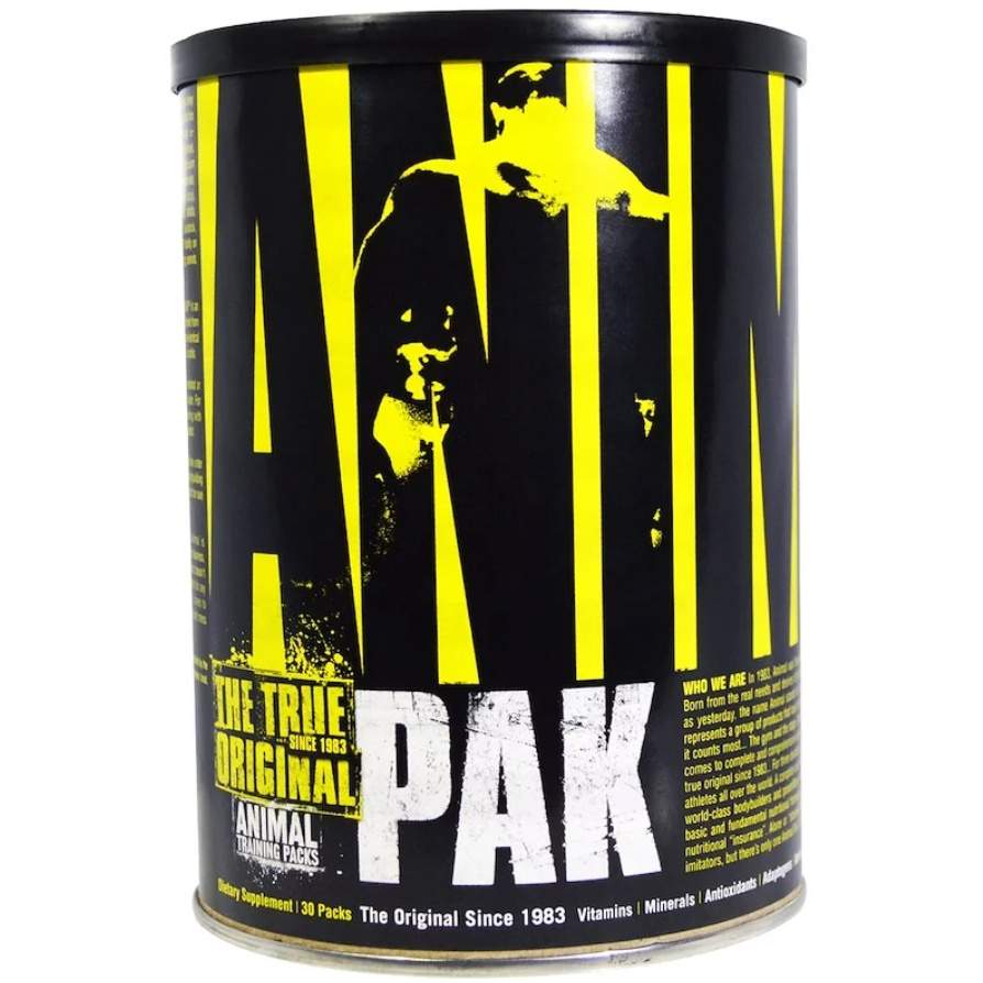 Витаминно-минеральный комплекс Universal Nutrition Animal Pak 30 пакетиков - купить, цены на Мегамаркет