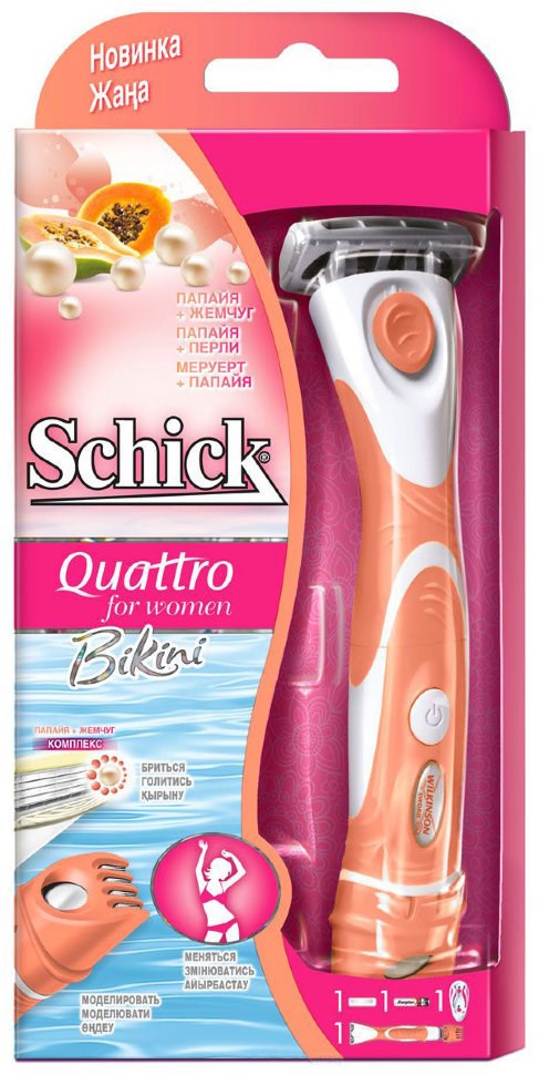 Станок для бритья Schick Quattro for Women Bikini