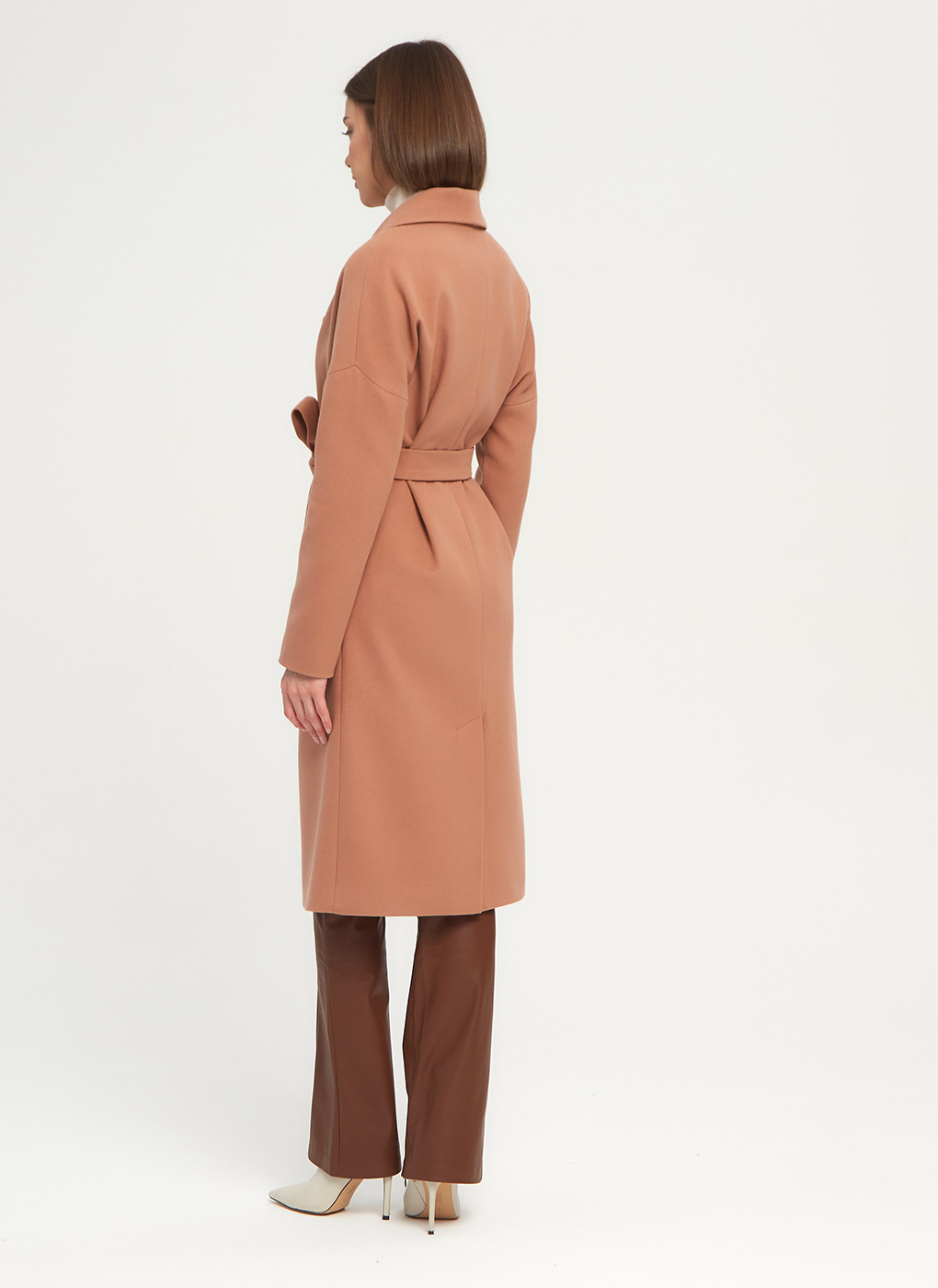 Пальто женское Giulia Rosetti 56204 розовое 44 RU