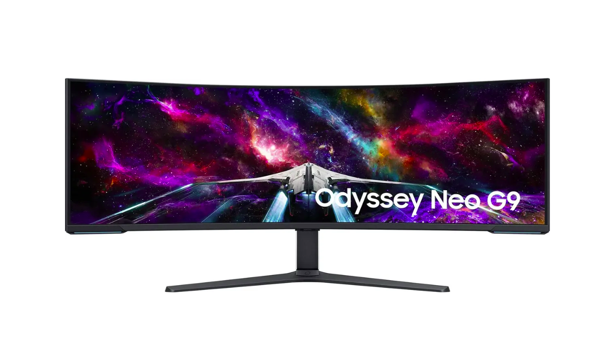 57" Монитор Samsung Odyssey Neo G9 S57CG952NI черный 240Hz 7680x2160 VA - купить в super100k, цена на Мегамаркет