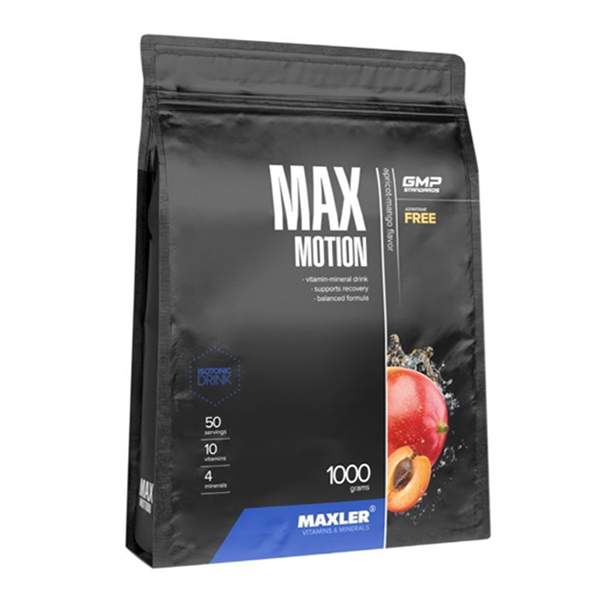 Изотоник Maxler Max Motion, 1000 г, mango-apricot - купить в ООО "ГРИНСПОРТ" Москва (со склада МегаМаркет), цена на Мегамаркет