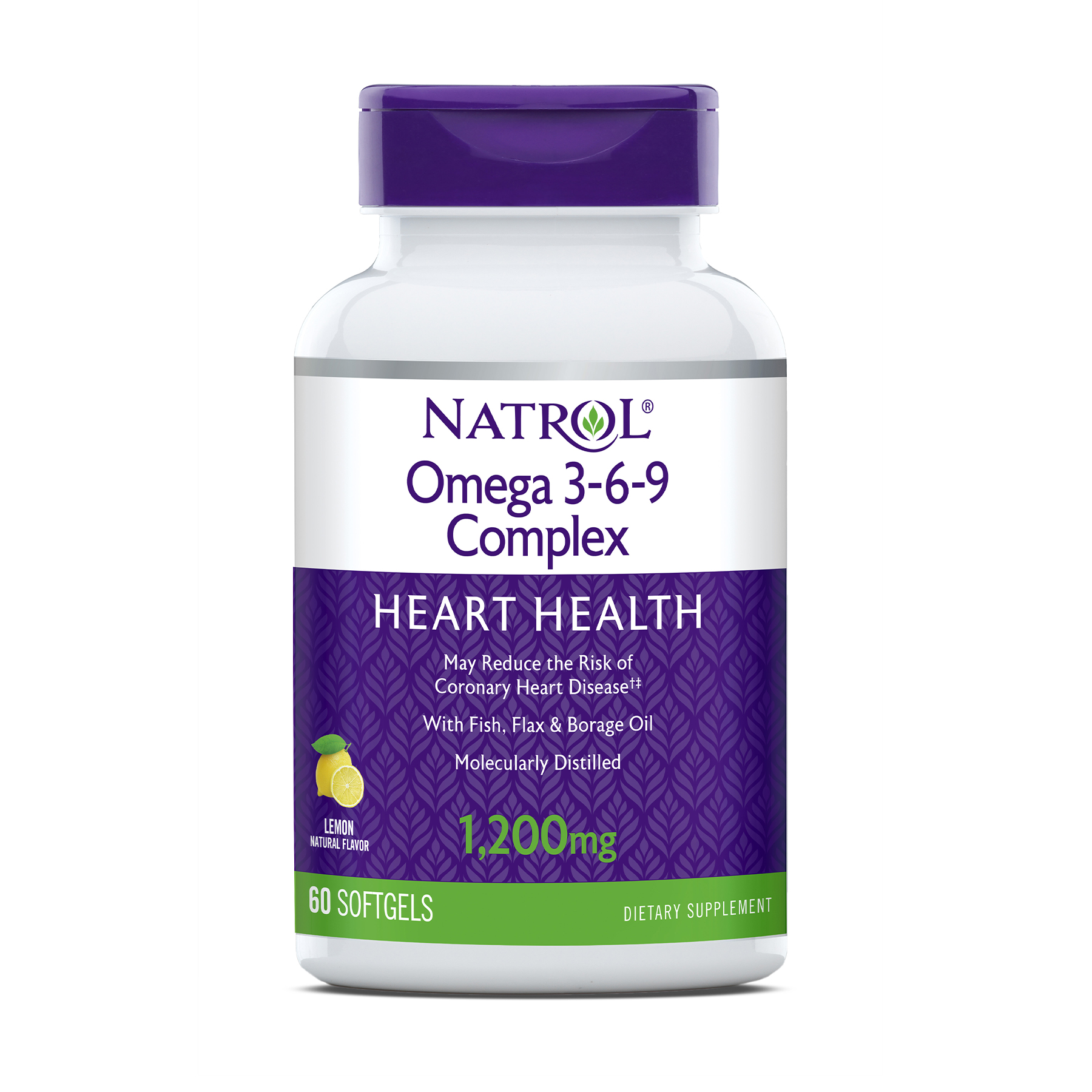 Natrol Omega 3-6-9 60 капсул