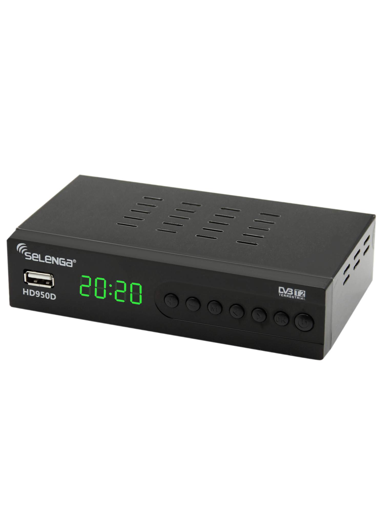 DVB-T2 приставка Selenga HD950D Black