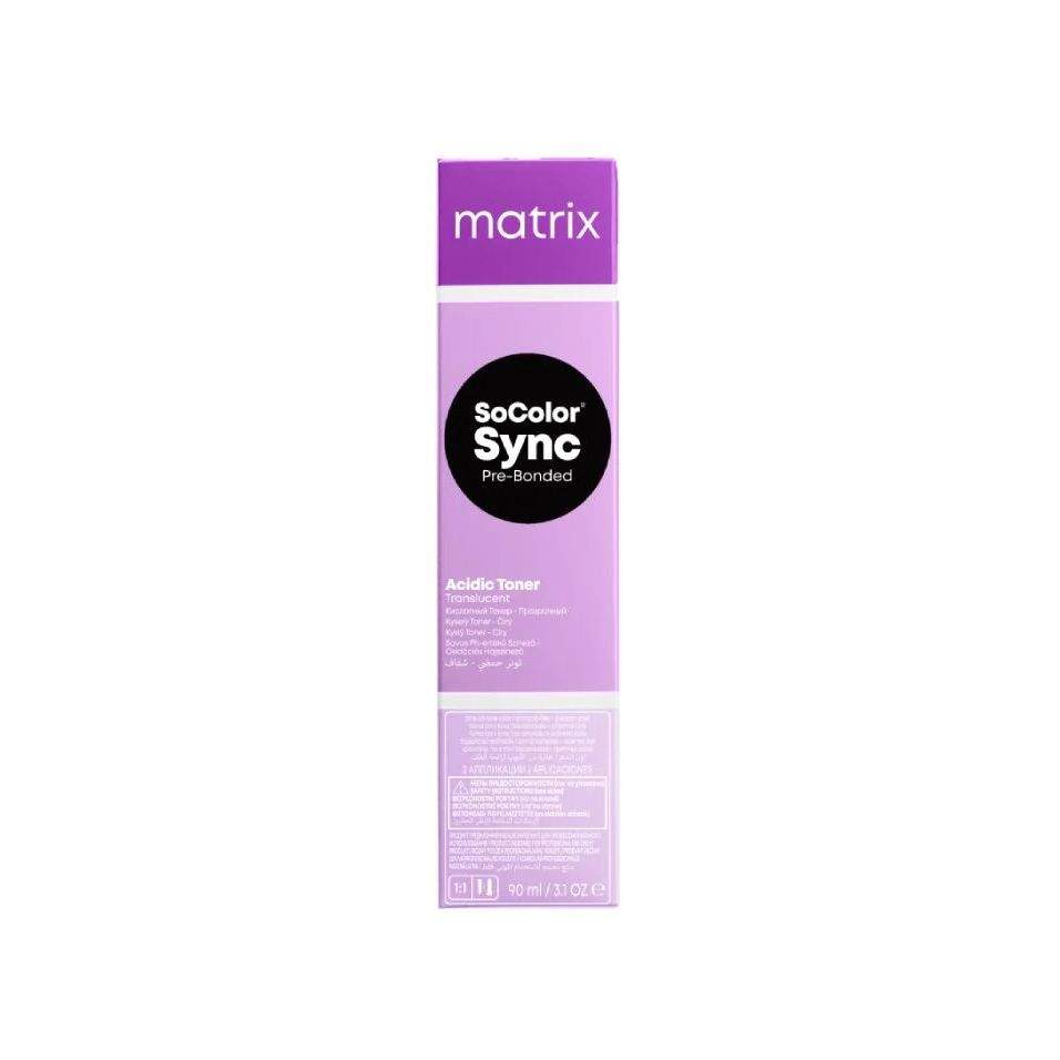 Купить краска для волос Matrix SoColor Sync Acidic Toner 8AG 90 мл, цены на  Мегамаркет | Артикул: 600008704313