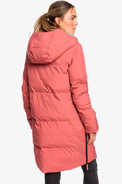 Куртка утепленная Roxy ABBIE JK J OTLR MMP0, цвет: розовый, RTLAAW023501 —  купить в интернет-магазине Lamoda