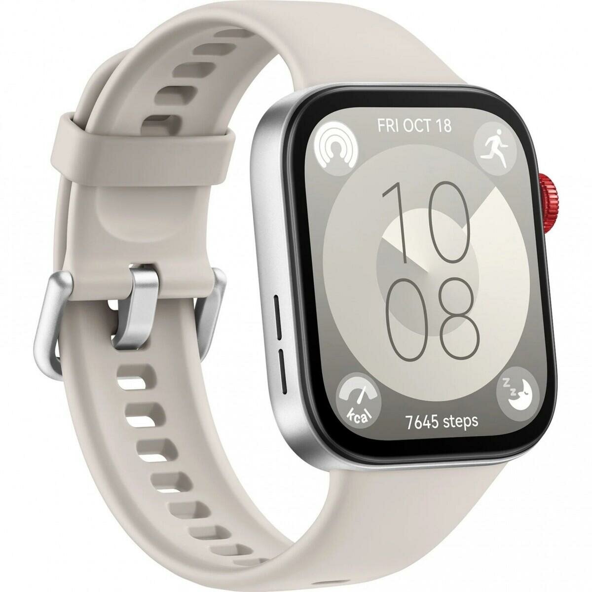 Смарт-часы HUAWEI Watch FIT 3, белые - купить в Epicenter Huawei Store, цена на Мегамаркет