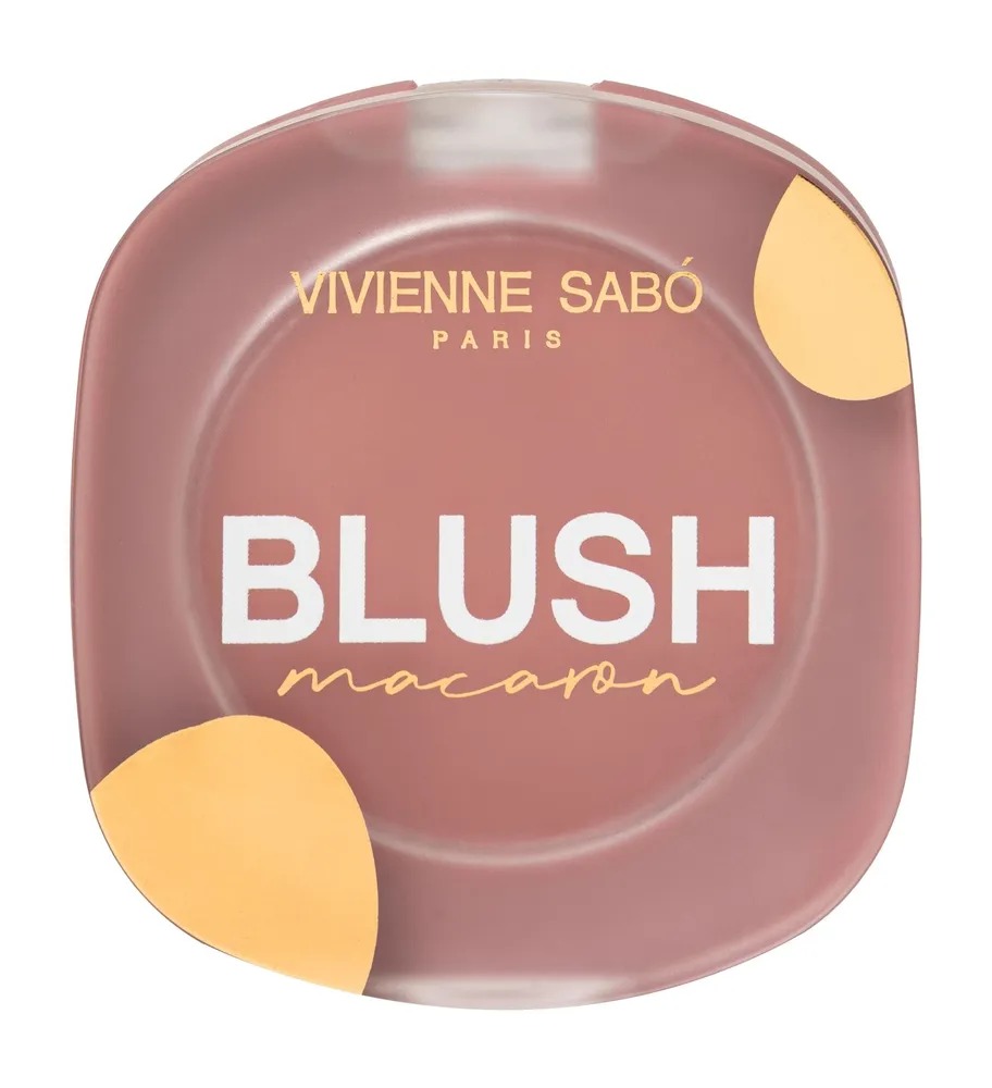 Купить румяна Vivienne Sabo Macaron Matte Face Blush тон 04 натуральный розовый 4,1 г, цены на Мегамаркет