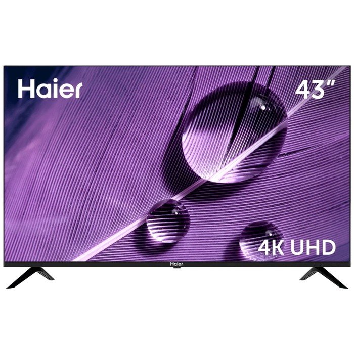 Телевизор Haier S1, 43"(109 см), UHD 4K - купить в Фабрика Успеха, цена на Мегамаркет