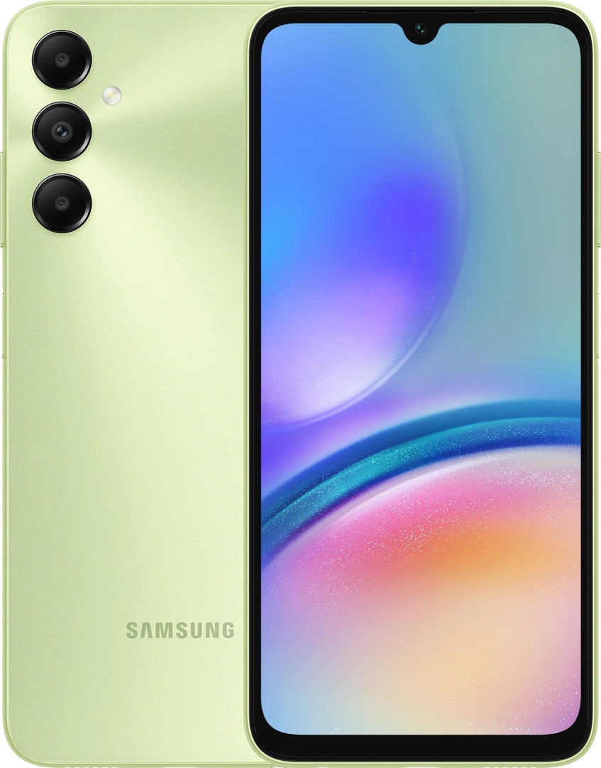 Смартфон Samsung Galaxy A05s (SM-A057) 4/128GB Light Green, купить в Москве, цены в интернет-магазинах на Мегамаркет