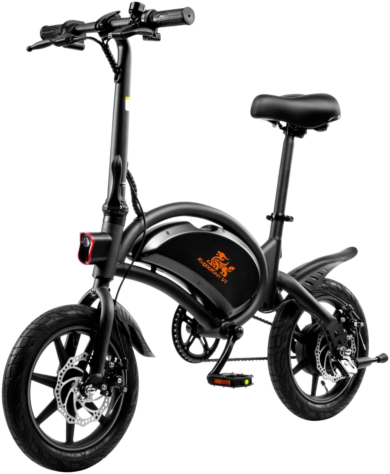Электровелосипед Kugoo V1 black - купить в Москве, цены на Мегамаркет | 600010928855