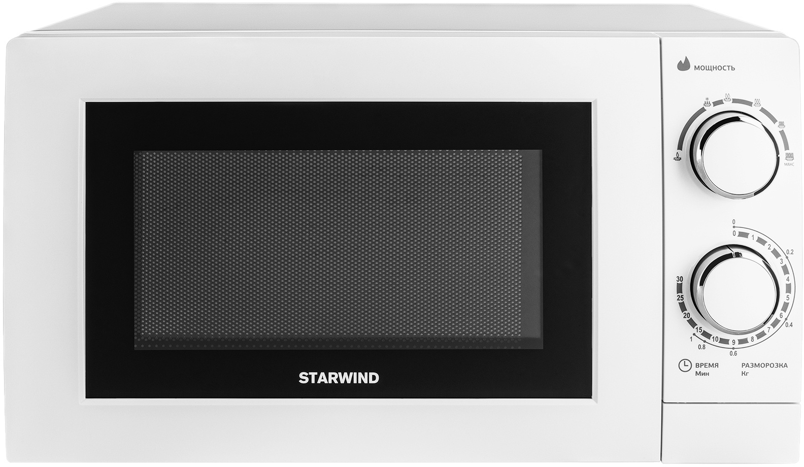 Микроволновая печь соло STARWIND SMW3820 белый, купить в Москве, цены в интернет-магазинах на Мегамаркет