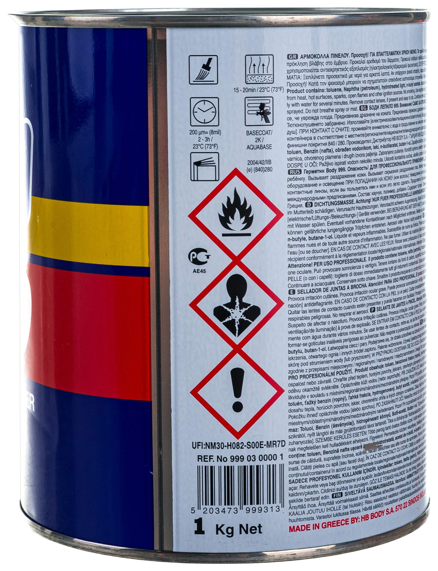 Герметик Body 999 1 кг для сварных швов - купить в Москве, цены на ...