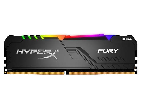 Оперативная память Kingston HyperX Fury RGB 8Gb DDR4 3733MHz (HX437C19FB3A/8), купить в Москве, цены в интернет-магазинах на Мегамаркет