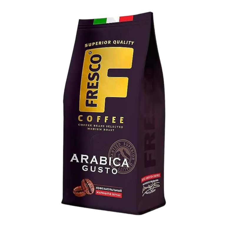 Кофе fresco Arabica gusto. Fresco кофе в зернах. Кофе в зtрнах fresco Arabica gusto м/у 200 u. Fresco doppio кофе. Кофе fresco 1 кг