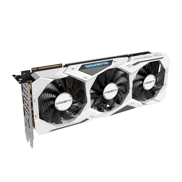 Видеокарта Gigabyte GEFORCE RTX 2070 super Gaming OC White [n207sgamingoc White-8gd]. Белая 2060 super.