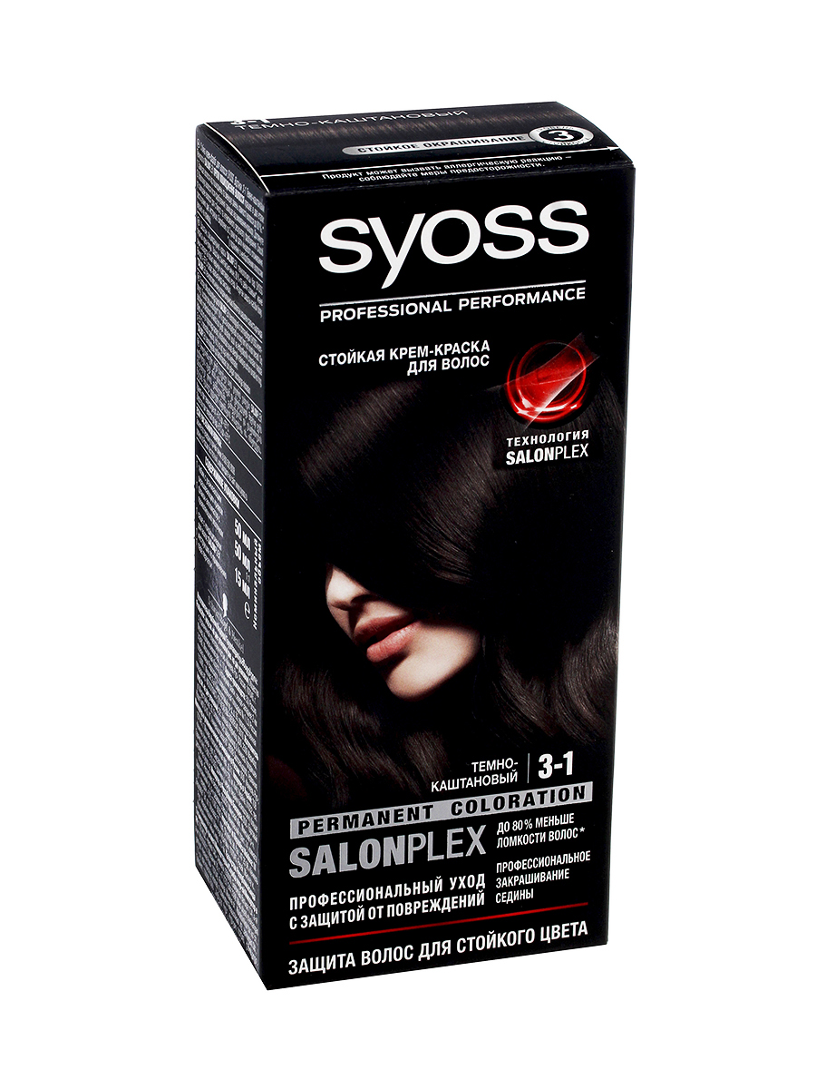 Лучшие стойкие краски для волос. Syoss Color стойкая крем-краска для волос, каштановый. Краска Syoss 1-1. Крем краска Syoss черный 1-1. Сьёс краска для волос черная.