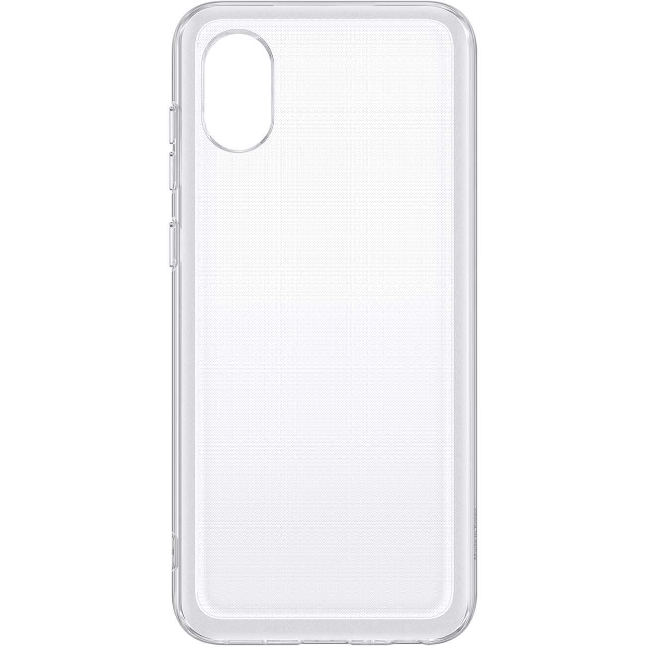 Чехол для смартфона Samsung Soft Clear Cover A03 Core прозрачный (EF-QA032)