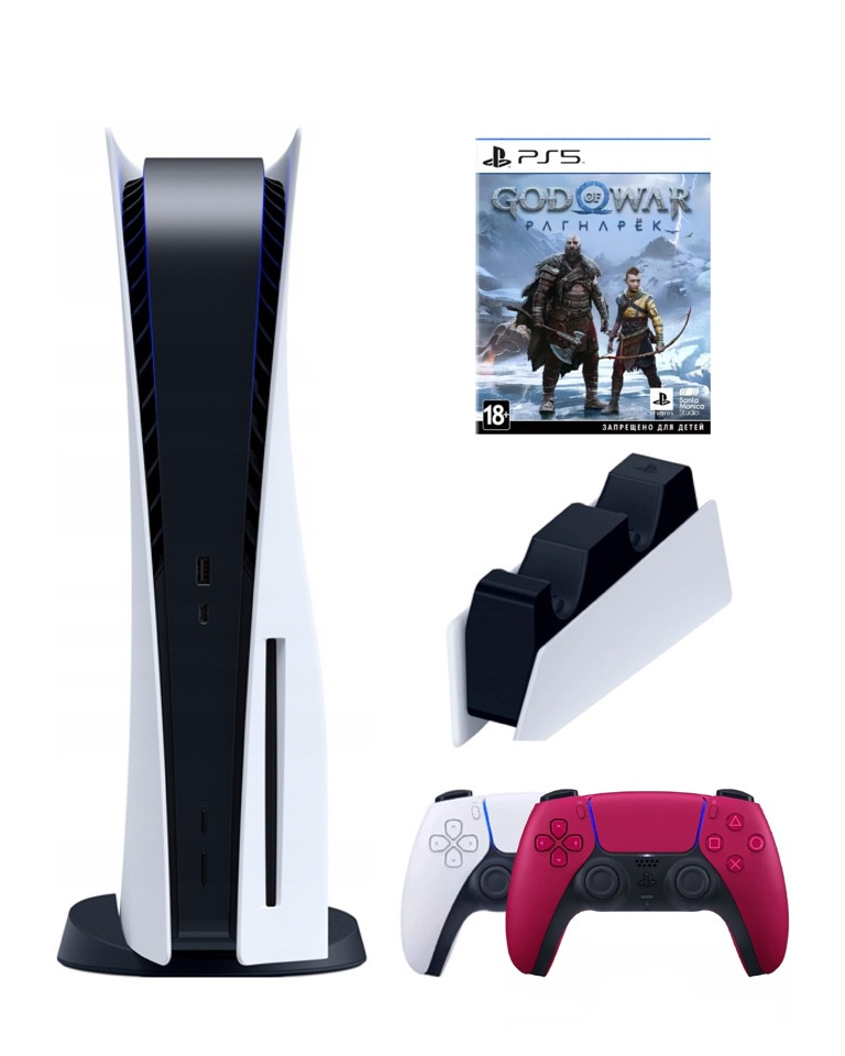 Игровая приставка Sony PlayStation 5 (3-ревизия)+God of War - купить в Fashion studio, цена на Мегамаркет