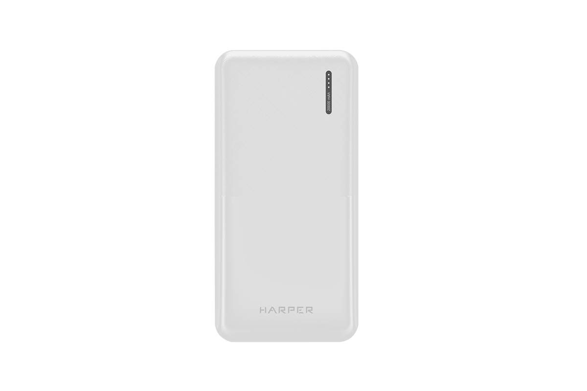 Внешний аккумулятор Harper PB-20011 white - отзывы покупателей на Мегамаркет