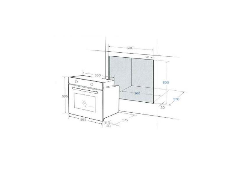 Духовой шкаф midea 65dae40006