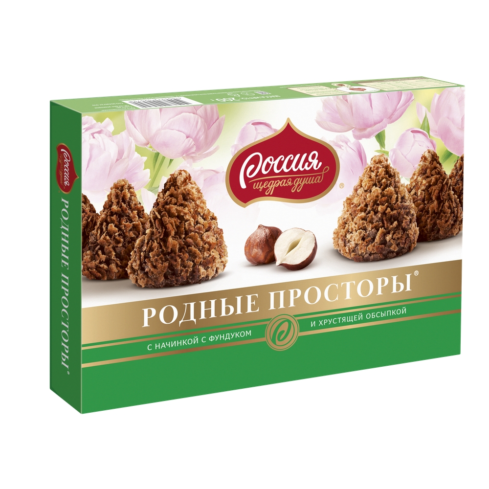 Сколько стоят родные просторы конфеты